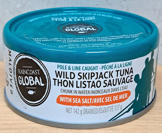 Tuna, Wild Skipjack - With Sea Salt (Raincoast Global) 